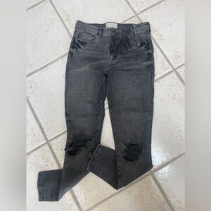 Free People Skinny Jeans Distressed
